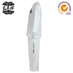 Uniformes de Taekwondo <span class=keywords><strong>ITF</strong></span> de Alta Calidad, Ropa de Artes Marciales y Ropa de Taekwondo para Entrenamiento y Competiciones - Product Image 4