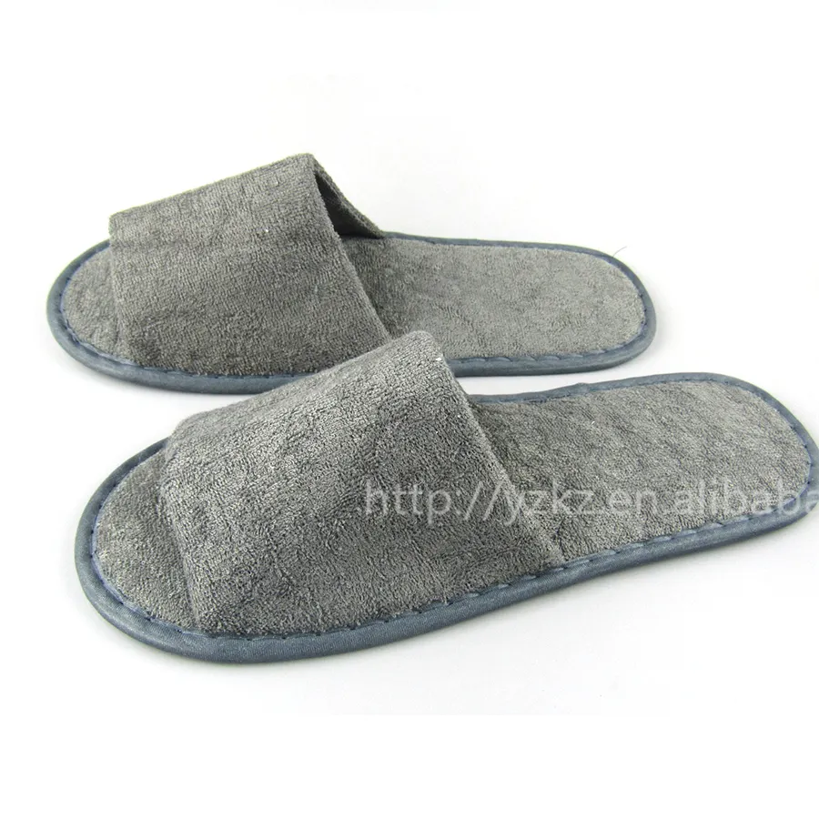 Classical comfortable man terry slippers for hotel