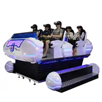 6dof Motion Platform 6 Seats Space Ship Design Vr Simulator 9d Virtual Reality Arcade Machine