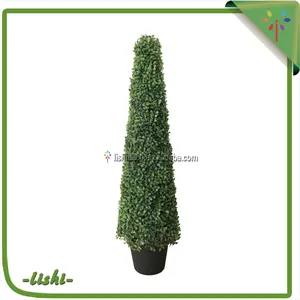 Décor de jardin en gros et Top Des Ventes <span class=keywords><strong>pas</strong></span> <span class=keywords><strong>cher</strong></span> artificielle <span class=keywords><strong>buis</strong></span> pyramide topiaire - Product Image 1
