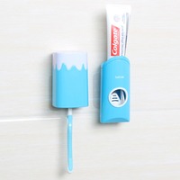 Dispensador automático de bomba de creme dental, acessório para banheiro, abs, venda quente