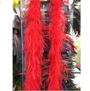 Nhà Máy Bán Buôn Giá Rẻ 2 Mét Mỗi Mảnh Duy Nhất Lớp Xoăn Đà Điểu Lông <span class=keywords><strong>BOA</strong></span> Cho Trang Trí - Product Image 6