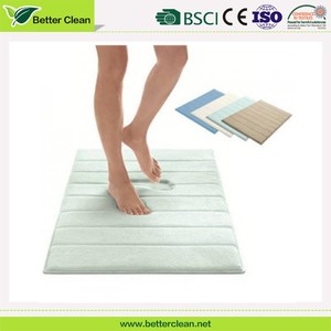 Accueil textile plancher tapis protéger anti slip mémoire mousse tapis d'entrée - Product Image 1