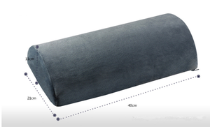 Pain Relief Memory Foam <strong>Pillow</strong> Half Moon Bolster Knee Leg <strong>Pillow</strong> Semi Roll <strong>Wedge</strong> With Washable Cover - Product Image 6
