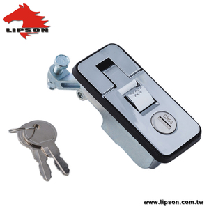 LM-718-4CA Door Compression Latch Key Box Plane Board Network Server Cabinet Electrical Panel Lock - Product Image 6
