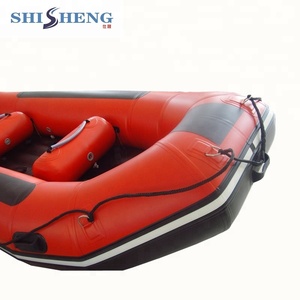 Bateau à rames gonflable en PVC/Hypalon, pour Rafting et rivière d'eau blanche à autonivellement, nouveauté - Product Image 6