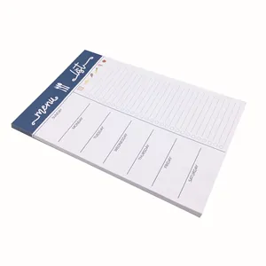 A5 Kích Thước Tùy Chỉnh In Ấn Tủ Lạnh Notepad, Magnetic Notepad