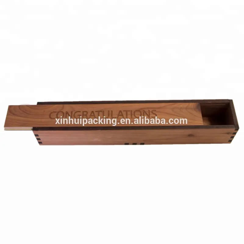 Manufactory Wholesale Custom Made Single Wooden Cigar Boxes