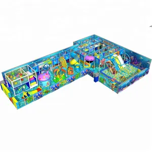 Terrain de jeux Commercial en plastique tracteur pour enfants, équipement d'extérieur souple avec toboggan, pour l'intérieur, nouvelle collection