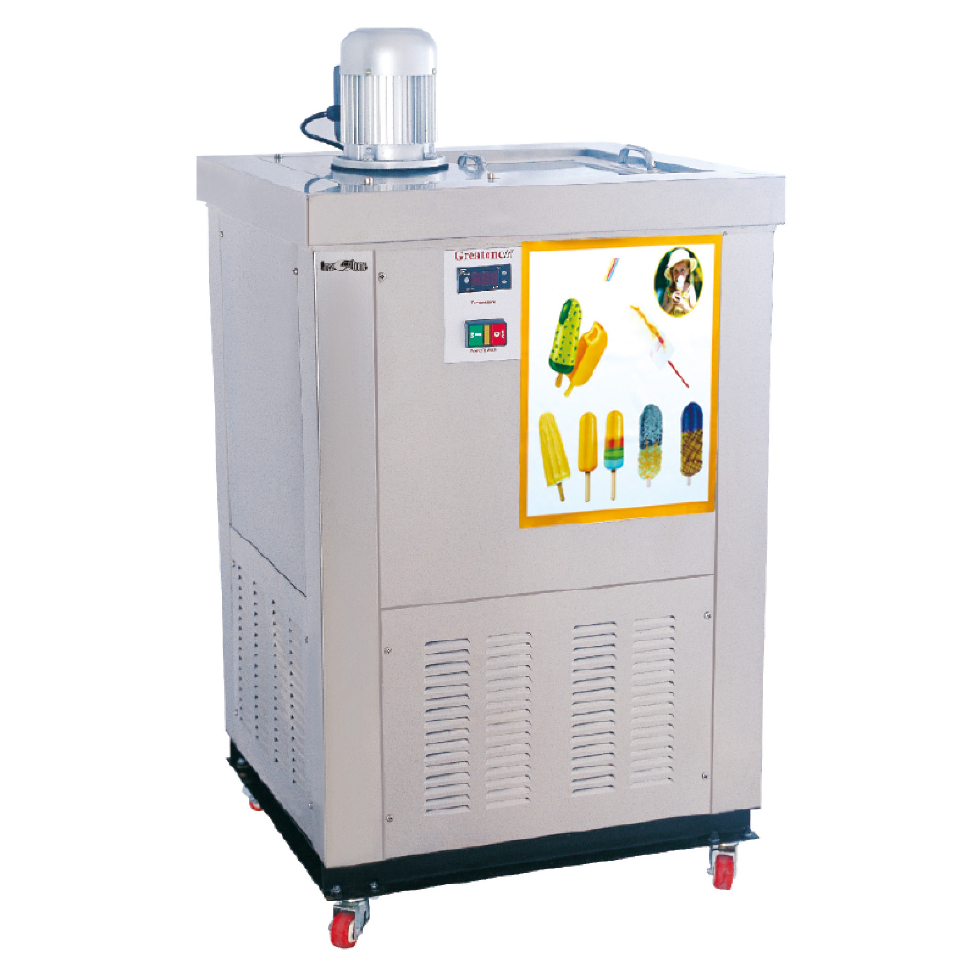 Нержавеющая сталь speediness в виде мороженого и Мороженого На Палочке Машина 3000 шт. один пресс-форм в день PBZ-01