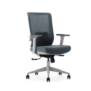 3D Adjustable arms modern commercial Office swivel chair with wheels - Product Image 6