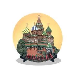 Souvenirs russes : assiettes décoratives, aimants, porte-clés, ouvre-bouteilles, tasses, souvenirs russes personnalisés en gros - Product Image 4