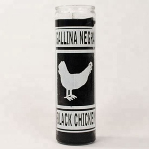 Vela Votiva Mexicana de Cera de Parafina Hecha a Mano con Intenciones de Oración para Decoración Navideña del Hogar - Product Image 3