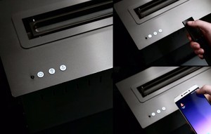 Inno wohnzimmer feuer 72 zoll bio ethanol bauen <span class=keywords><strong>in</strong></span> linear elektrische kamin - Product Image 5