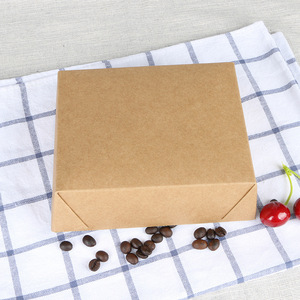 custom disposable fast food takeaway <strong>box</strong> kraft paper <strong>noodle</strong> <strong>box</strong> - Product Image 5