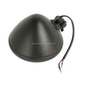 XF140685-BW Faro Delantero de Motocicleta de 10 mm con Rejilla de Luz Alta/Baja para Harley Custom <span class=keywords><strong>Cafe</strong></span> <span class=keywords><strong>Racer</strong></span> Bobber Estilo Clásico - Product Image 4