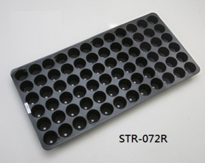 Bandeja duradera para jardinería, tipo macetas, 60 agujeros - Product Image 5