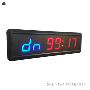 Relógio led profissional de 6 dígitos, 1.8 polegadas, temporizador de contagem regressiva, led, digital, temporizador para academia - Product Image 2