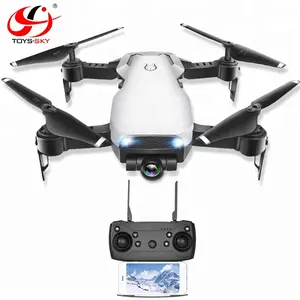 Toysky S163 720 P Kamera Sudut Lebar RC Model dari Cina Drone Helikopter dengan Satu Kunci Kembali Ketinggian Terus Vs XS809 S168