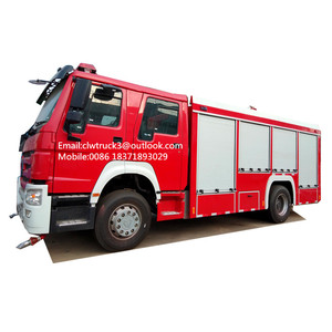 Sinotruk itfaiye kamyonu/havaalanı itfaiye kamyonu/acil durum ve kurtarma yangın söndürme kamyonu