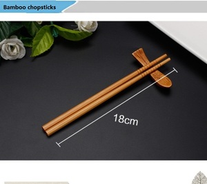 <span class=keywords><strong>Palillos</strong></span> de bambú cortos reutilizables de 18 cm <span class=keywords><strong>para</strong></span> niños, utensilios <span class=keywords><strong>para</strong></span> <span class=keywords><strong>comer</strong></span> <span class=keywords><strong>sushi</strong></span> <span class=keywords><strong>para</strong></span> niños - Product Image 2