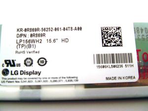 Pièce de rechange pour ordinateur portable dell <span class=keywords><strong>xps</strong></span> <span class=keywords><strong>14z</strong></span>, LP156WH2-TPB1 pouces, écran lcd - Product Image 4