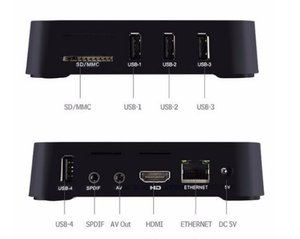 <span class=keywords><strong>MX</strong></span> PRO S905W 1G 8g set top box media player 4 K Tv box MXG PRO tv caja - Product Image 4