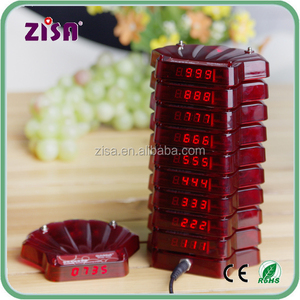 ZISA sistema de llamada sin hilos, camarero sistema de llamada, vibrando localizador montaña - Product Image 3