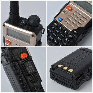 Pofung UV-5RE 128ch băng tần kép UHF + VHF cầm tay/di động hai cách phát thanh Baofeng uv5re Walkie Talkie 5km - Product Image 5