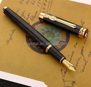 Picasso 933 Fountain Pen/(Pure Black) Clip <span class=keywords><strong>In</strong></span> <span class=keywords><strong>Oro</strong></span> <span class=keywords><strong>Penna</strong></span> <span class=keywords><strong>Stilografica</strong></span> Iridio/Inchiostro di Alta Qualità <span class=keywords><strong>Penna</strong></span> <span class=keywords><strong>Stilografica</strong></span> per Gli Studenti - Product Image 3
