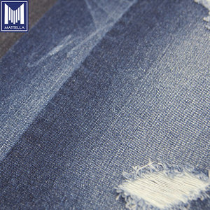 <span class=keywords><strong>Tissu</strong></span> denim <span class=keywords><strong>rigide</strong></span> en coton mélangé polyester 13 oz, sergé épais, largeur 180 cm, prix de gros, pour jeans homme et garçon - Product Image 2