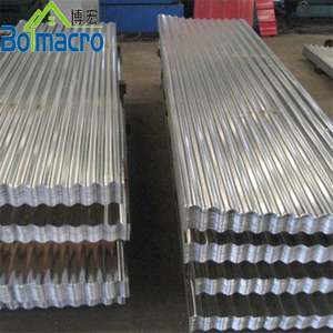 Tôle de toiture en acier inoxydable ondulé GI de 0,13 mm/0,15 mm/0,18 mm/0,25 mm d'épaisseur, matériau de construction, poids - Product Image 4