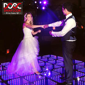 Suelos de baile Led impermeables para escenario cuadrado pequeño de Color Rgb 3D - Product Image 4