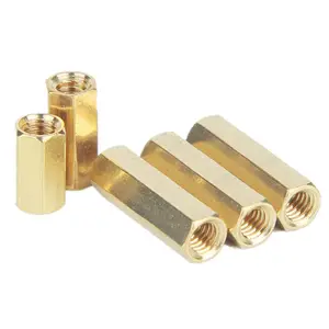 M3 4-20mm Brass Female Hex Hexagonal Screw Nut Pillar Standoff Spacer PCB