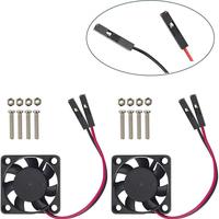 Ahududu Pi için soğutma fanı 30x30x7mm DC 5V fırçasız Mini soğutma fanı ahududu Pi için 3 B +, Pi 3 B, Pi 2