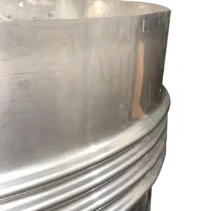 フランジコネクタステンレス鋼管伸縮継手フィラー溶接ベローズ