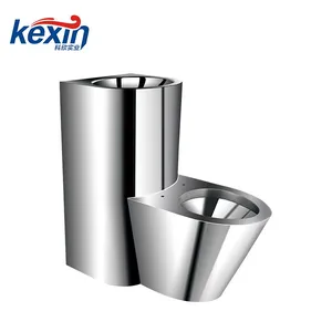 Sanitary Ware Toilet Sanitary Ware Stainless Steel Hygienic Prison Toilet WC Toilet