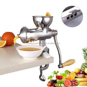 ステンレス鋼手動健康小麦草ジュース抽出器 - Product Image 1