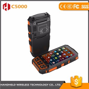 Wholesale mejor calidad de mano inalámbrico C5000 robusto ip65 pda código de barras androide - Product Image 6