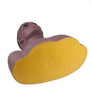 Africano americano mezzo corpo in PVC manichino Stand parrucca femminile Display con testa e Base - Product Image 5