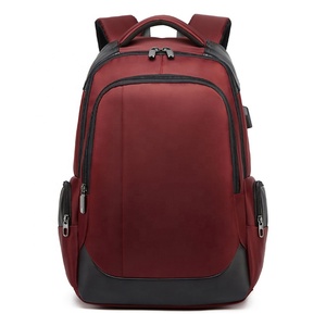 Commercio all'ingrosso <span class=keywords><strong>zaino</strong></span> per studenti stile Business poliestere impermeabile USB ricarica <span class=keywords><strong>borsa</strong></span> per Laptop con Logo personalizzato-fabbrica diretta - Product Image 3