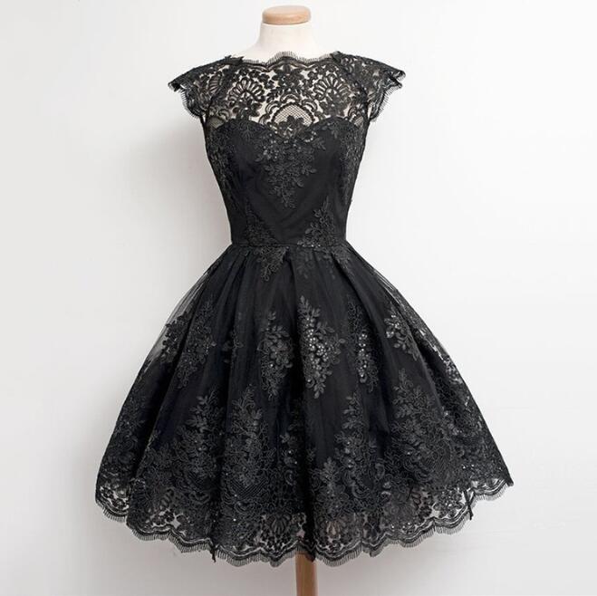 latest black frock design