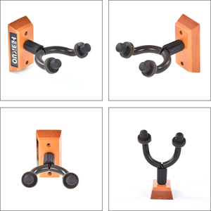 J-18 Premium Teleskop Auto-Lock Gitarren halter-Hoch leistungs stahl mit rutsch fester Gummi polsterung für Akustik-/E-Gitarren - Product Image 4