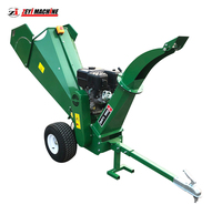 ราคาโรงงาน ZEYI 15HP ATV ไม้ Chipper สำหรับสวนเบนซิน