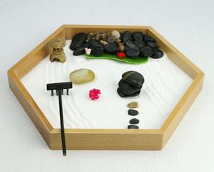 Bougie aux pierres de sable bouddha <span class=keywords><strong>Zen</strong></span>, pierres, fleurs de Lotus, thé - Product Image 4