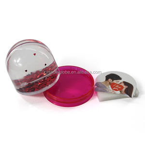 Plastik fotoğraf kar küresi kiti - Product Image 4
