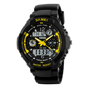 <span class=keywords><strong>Orologio</strong></span> <span class=keywords><strong>Digitale</strong></span> per Bambini Skmei 1060, Orologi Sportivi Impermeabili LED con Sveglia per Ragazzi e Ragazze - Product Image 2