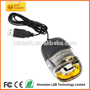 el más barato del ratón óptico con conexión de cable del ratón líquido aqua ratón con flotador diffirent - Product Image 1