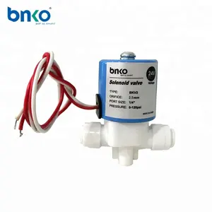 RO spare parts DC 24V Quick fitting Blue Solenoid Valve for Reverse Osmosis System