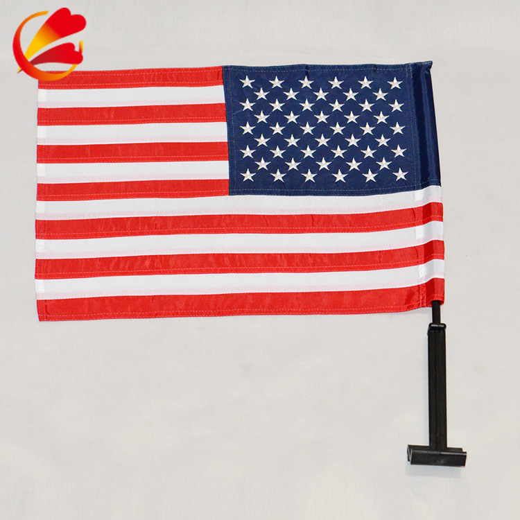 Индивидуальный дизайн ФЕСТИВАЛЬ торжества Двусторонняя полюса флаг автомобиля